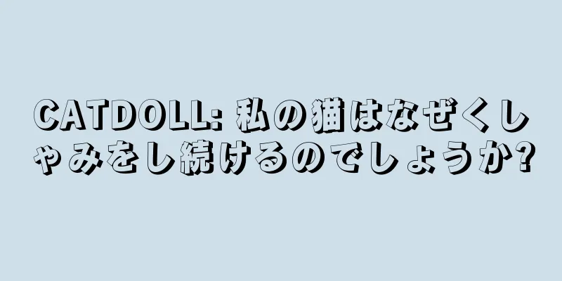 CATDOLL: 私の猫はなぜくしゃみをし続けるのでしょうか?