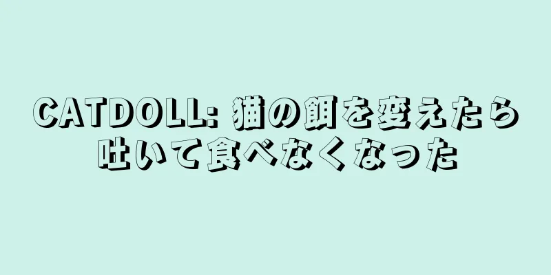 CATDOLL: 猫の餌を変えたら吐いて食べなくなった