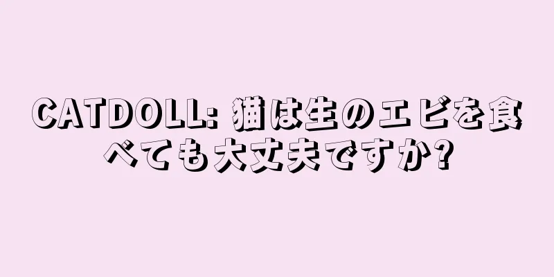CATDOLL: 猫は生のエビを食べても大丈夫ですか?