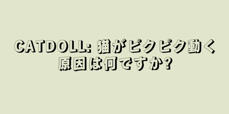 CATDOLL: 猫がピクピク動く原因は何ですか?