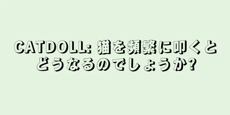 CATDOLL: 猫を頻繁に叩くとどうなるのでしょうか?
