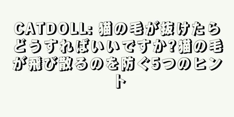 CATDOLL: 猫の毛が抜けたらどうすればいいですか?猫の毛が飛び散るのを防ぐ5つのヒント