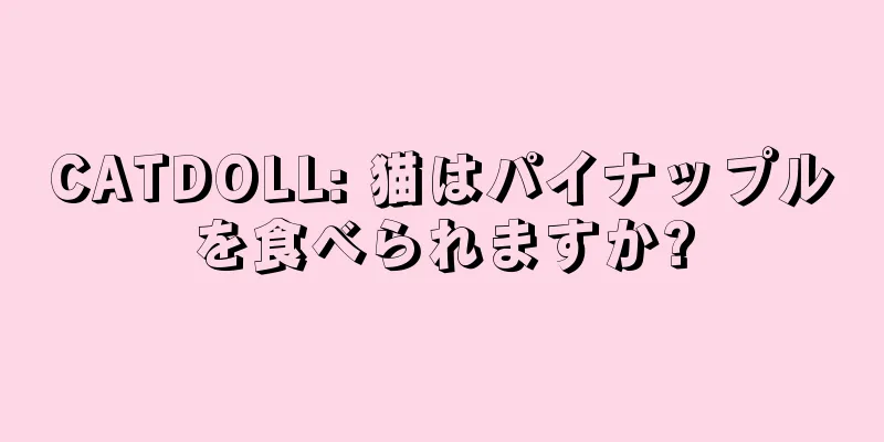 CATDOLL: 猫はパイナップルを食べられますか?