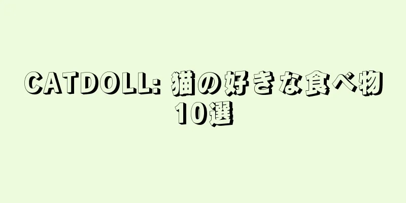 CATDOLL: 猫の好きな食べ物10選