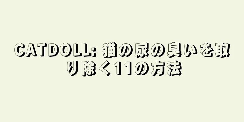 CATDOLL: 猫の尿の臭いを取り除く11の方法