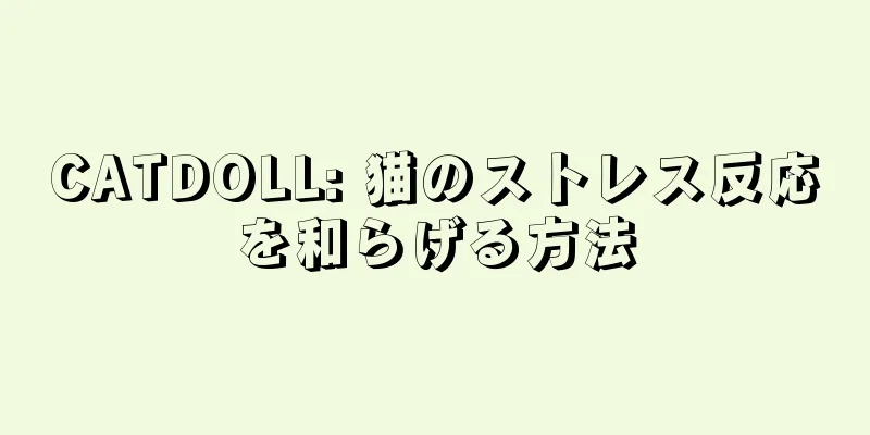 CATDOLL: 猫のストレス反応を和らげる方法
