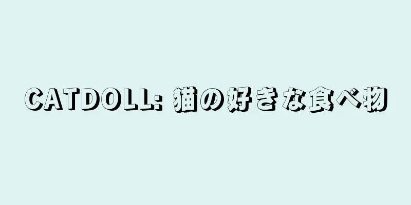 CATDOLL: 猫の好きな食べ物