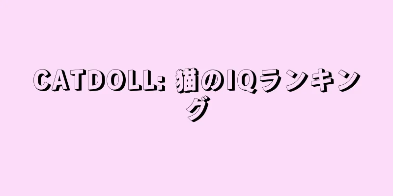 CATDOLL: 猫のIQランキング