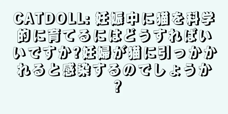 CATDOLL: 妊娠中に猫を科学的に育てるにはどうすればいいですか?妊婦が猫に引っかかれると感染するのでしょうか？
