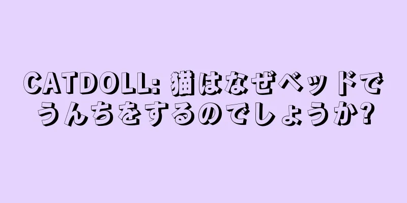 CATDOLL: 猫はなぜベッドでうんちをするのでしょうか?