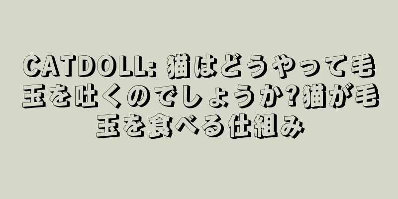CATDOLL: 猫はどうやって毛玉を吐くのでしょうか?猫が毛玉を食べる仕組み