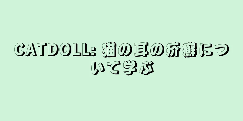 CATDOLL: 猫の耳の疥癬について学ぶ