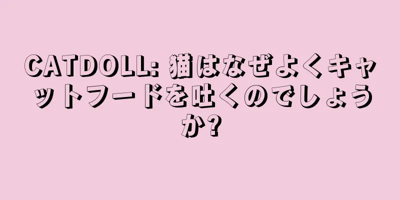 CATDOLL: 猫はなぜよくキャットフードを吐くのでしょうか?