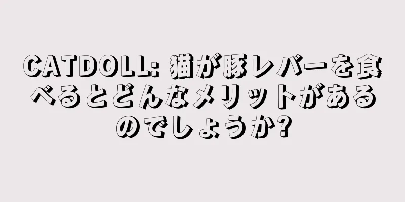 CATDOLL: 猫が豚レバーを食べるとどんなメリットがあるのでしょうか?