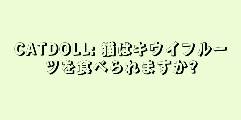 CATDOLL: 猫はキウイフルーツを食べられますか?
