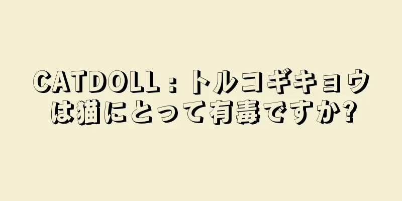 CATDOLL : トルコギキョウは猫にとって有毒ですか?