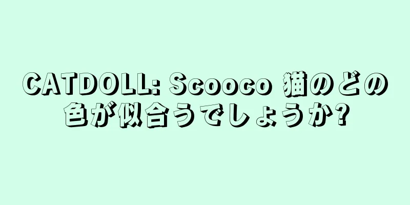 CATDOLL: Scooco 猫のどの色が似合うでしょうか?