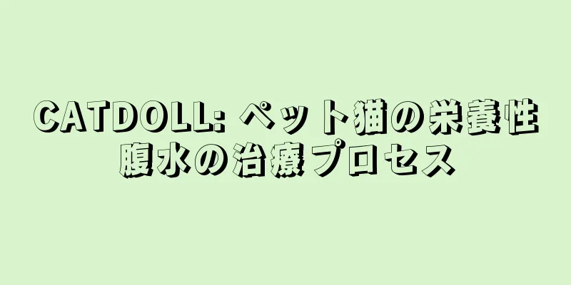 CATDOLL: ペット猫の栄養性腹水の治療プロセス