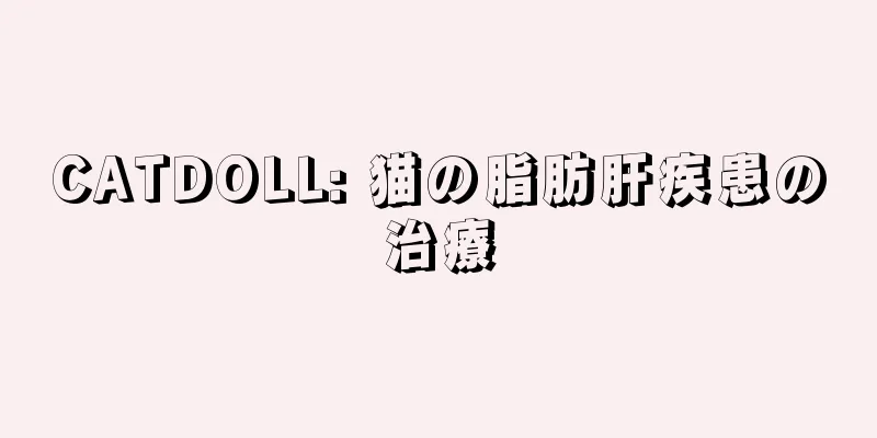 CATDOLL: 猫の脂肪肝疾患の治療