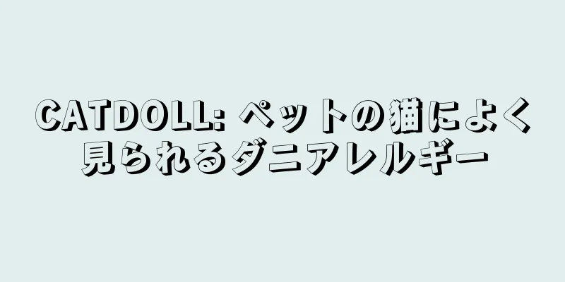 CATDOLL: ペットの猫によく見られるダニアレルギー