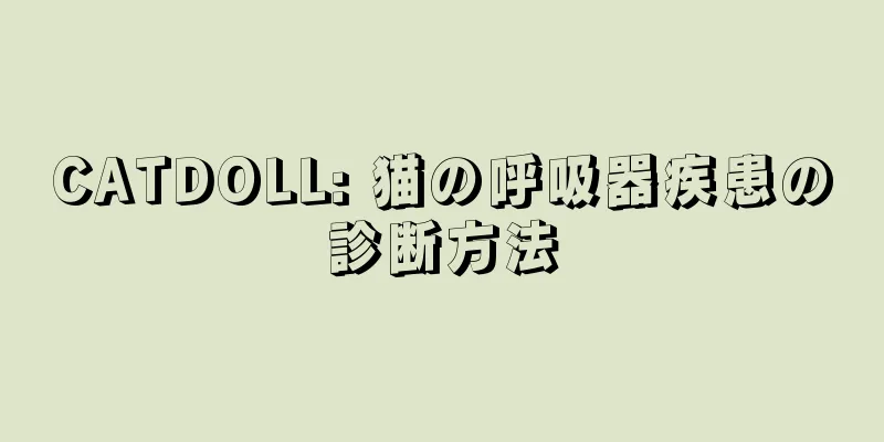 CATDOLL: 猫の呼吸器疾患の診断方法