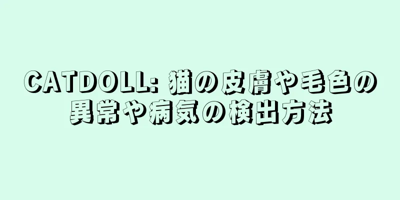 CATDOLL: 猫の皮膚や毛色の異常や病気の検出方法