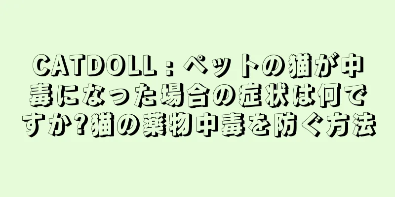 CATDOLL : ペットの猫が中毒になった場合の症状は何ですか?猫の薬物中毒を防ぐ方法