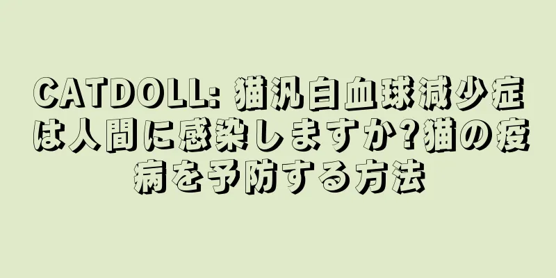 CATDOLL: 猫汎白血球減少症は人間に感染しますか?猫の疫病を予防する方法