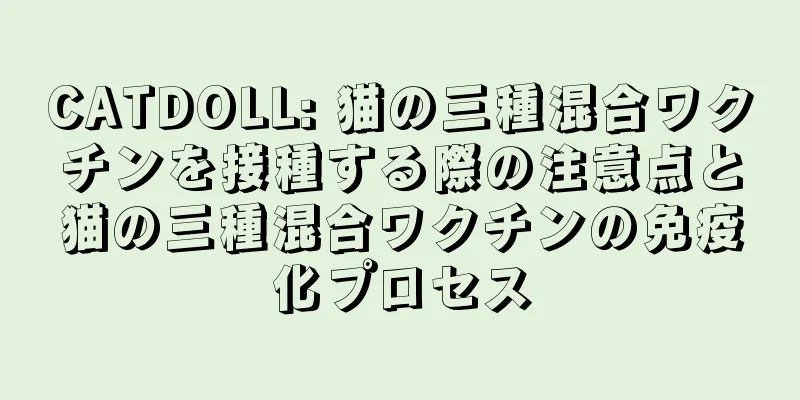 CATDOLL: 猫の三種混合ワクチンを接種する際の注意点と猫の三種混合ワクチンの免疫化プロセス