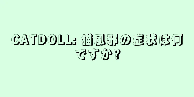 CATDOLL: 猫風邪の症状は何ですか?
